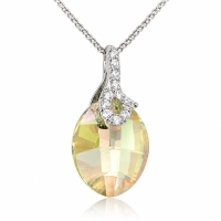 Hermoso Dije de Cristal Swarovski con Forma de Gota
