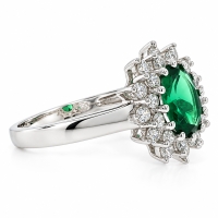 Precioso Anillo de Esmeralda