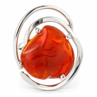 Anillo Genuina de Opalo Mexicano de Fuego