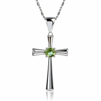 Cruz de Zultanita Plata 925