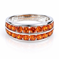 Anillo de Plata de Ley con Opalo De Fuego Churumbela
