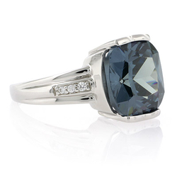 Sterling Silver Alexandrite Ring