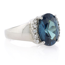 Anillo de Plata con Alejandrita