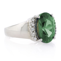 Anillo de Plata con Alejandrita