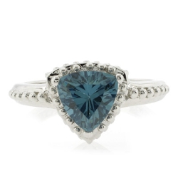 Hermoso Anillo de Alejandrita Bicolor en Plata .925