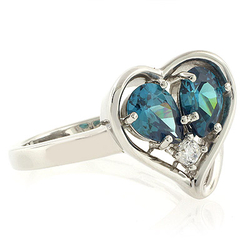 Precioso Anillo de Plata con Alejandrita