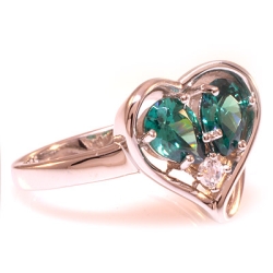 Precioso Anillo de Plata con Alejandrita