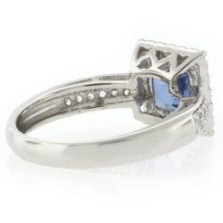 Elegante Anillo de Alejandrita Azul a Morado