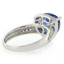 Anillo de Plata .925 con Alejandrita Azul a Morado