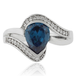 Anillo de Alejandrita en Plata Fina de Ley