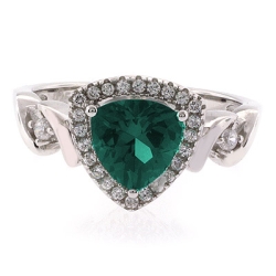 Anillo en Plata de Ley .925 con Alejandrita Bicolor