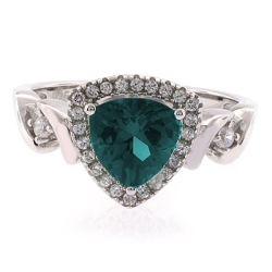 Anillo en Plata de Ley .925 con Alejandrita Bicolor