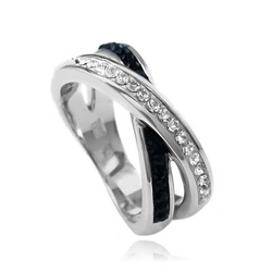 Anillo de Swarovski en Plata Fina .925