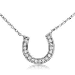 Sterling Silver .925 Horseshoe Pendant