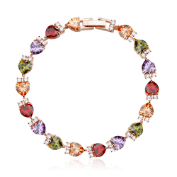 Pulsera de Cristales de Colores de Swarovski