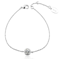 Pulsera Swarovski con Cristal Blanco