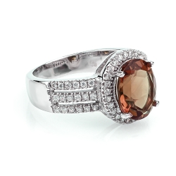 Anillo de Plata .925 con Zultanita Bicolor