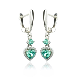 Aretes Colgantes de Alejandrita