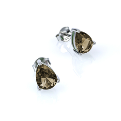 Pear Cut Zultanita Stud Earrings in.925 Silver