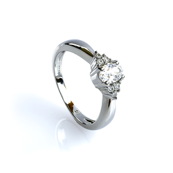 Solitaire Ring Crafted in 925 Sterling Silver