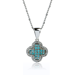 Cruz de Plata Con Paraiba