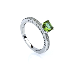 Doble Anillo de Plata Zultanita