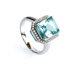 Anillo de Alejandrita Con Plata Cambia de Color