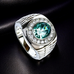 Anillo de Alejandrita Para Hombre