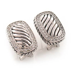 David Yurman Style Earrings