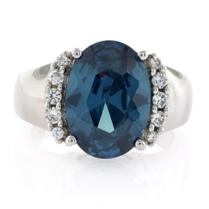 Anillo de Plata con Alejandrita