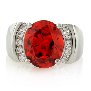 Anillo de Plata Esterlina con Opalo de Fuego