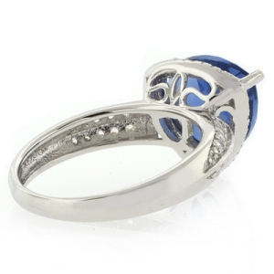 Anillo de Plata .925 con Alejandrita Azul a Morado