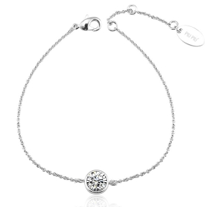 Pulsera Swarovski con Cristal Blanco