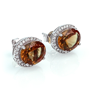 Aretes de Zultanita Plata .925