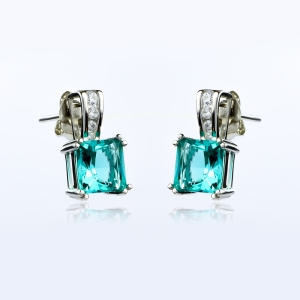 Aretes de Paraiba Corte Princesa