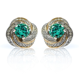 Juego / Set de Alejandrita Con Plata Arete y Dije Set