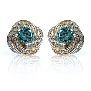 Juego / Set de Alejandrita Con Plata Arete y Dije Set