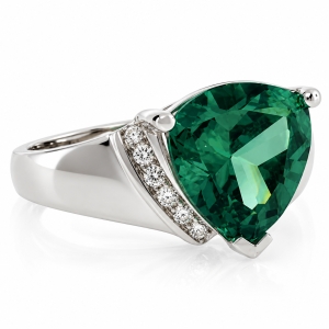 Anillo de Plata de Ley con Alejandrita