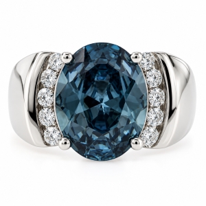 Anillo de Alejandrita Bicolor en Plata .925