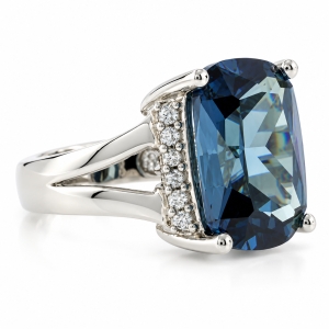 Anillo de Alejandrita en Plata de Ley