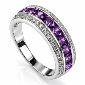 Hermoso Anillo de Alejandrita Churumbela