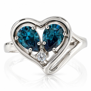 Precioso Anillo de Plata con Alejandrita