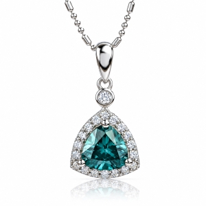 Hermoso Dije de Plata Con Alejandrita Cambia de Color