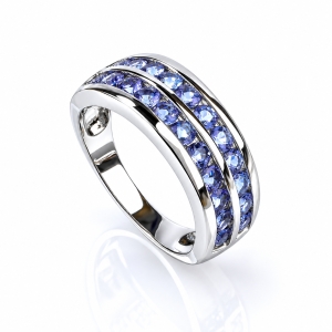 Anillo de Plata de Ley con Alejandrita Churumbela