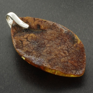 Dije de Plata .925 con Ámbar Natural