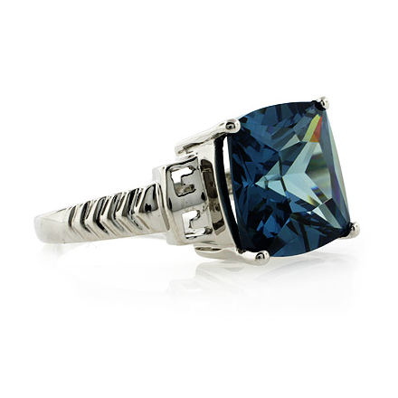 Alexandrite Ring in .925 Sterling Silver