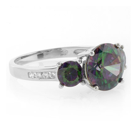 Anillo sales topacio mistico