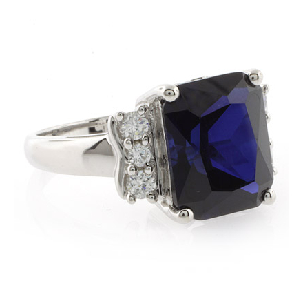 Huge sapphire ring hot sale