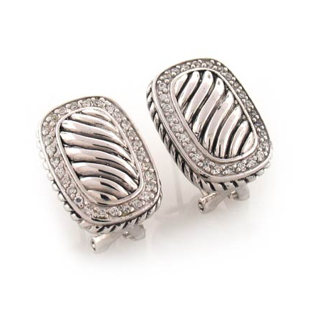 Inspired .925 Sterling Silver Earrings