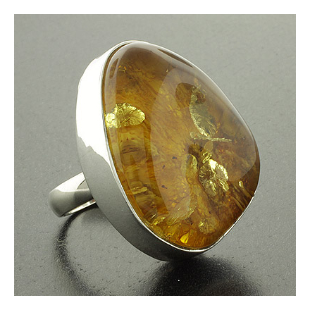 Anillos con outlet piedra ambar